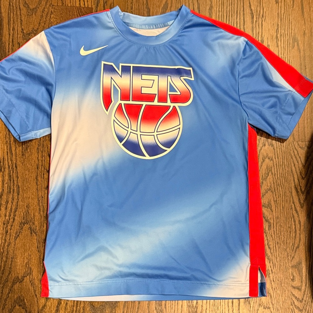 Nike Kids Nets Blue and Red Tee